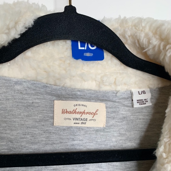 Weatherproof Vintage Ladies 1/4 Zip Sherpa Pullover - Picture 3 of 7